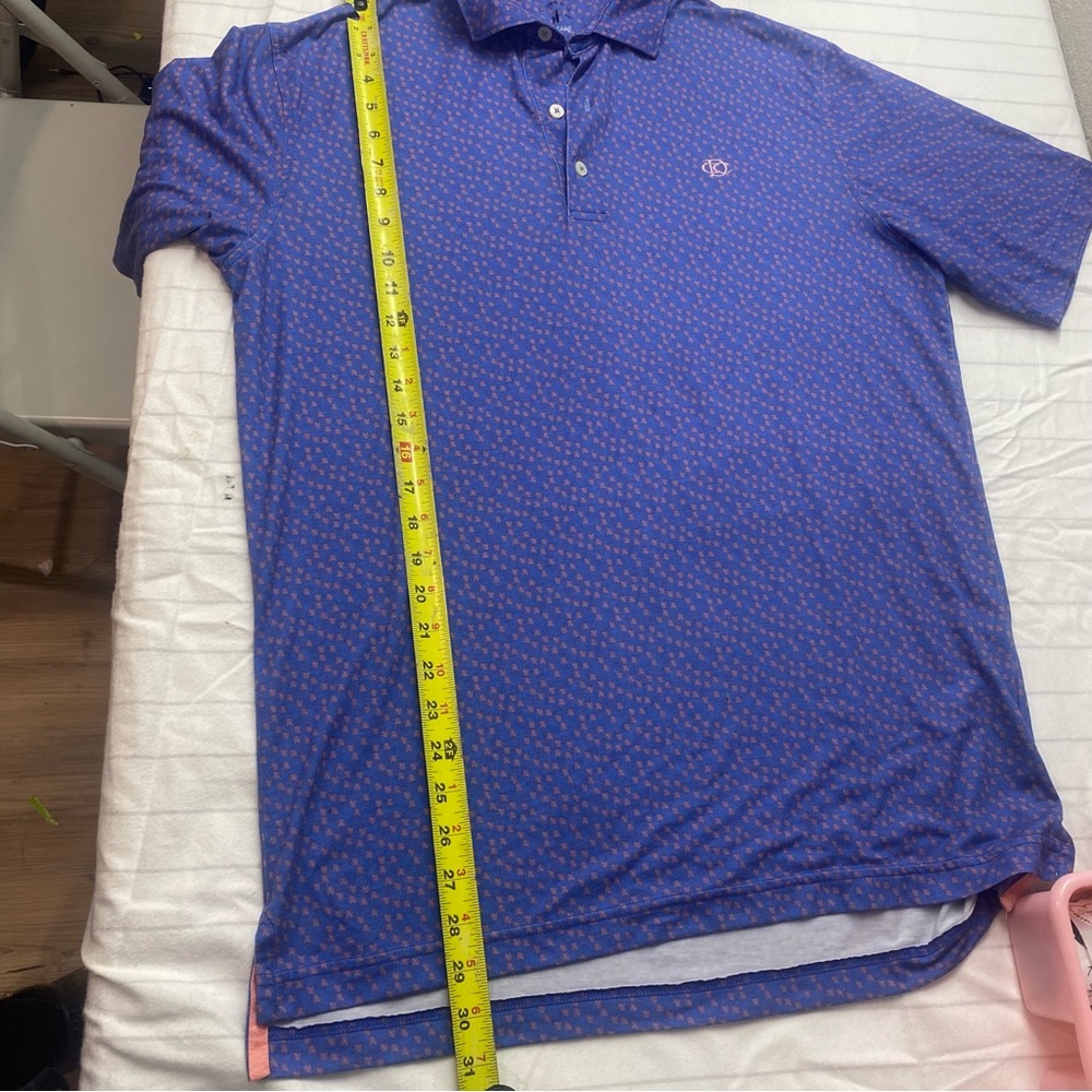 JOHNNIE-O HOOTIE TOP SHELF PREP-FORMANCE POLO‎ SHIRT IN BISCAYNE SZ MEDIUM - Picture 11 of 11